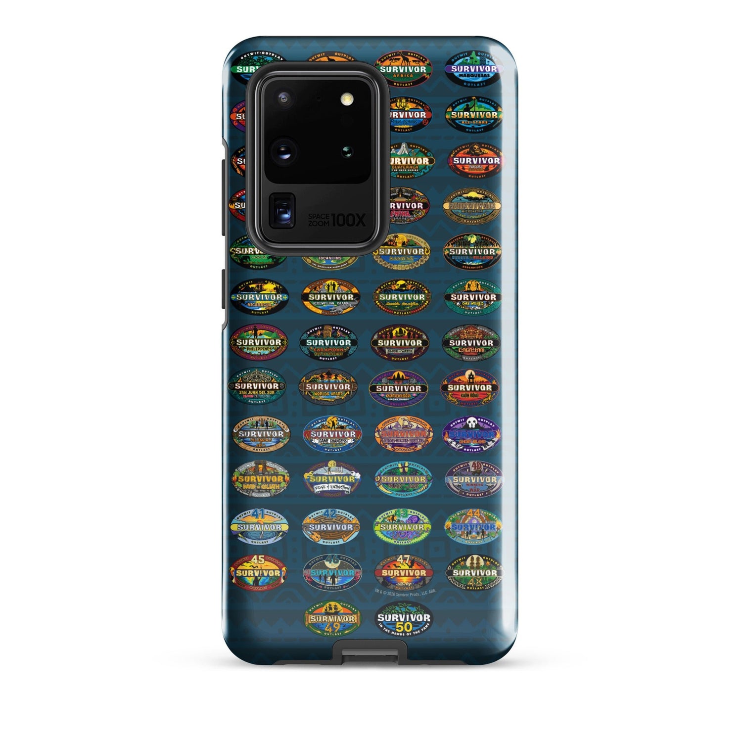 Survivor Samsung Tough Phone Case 50 Seasons Logo - Paramount Shop
