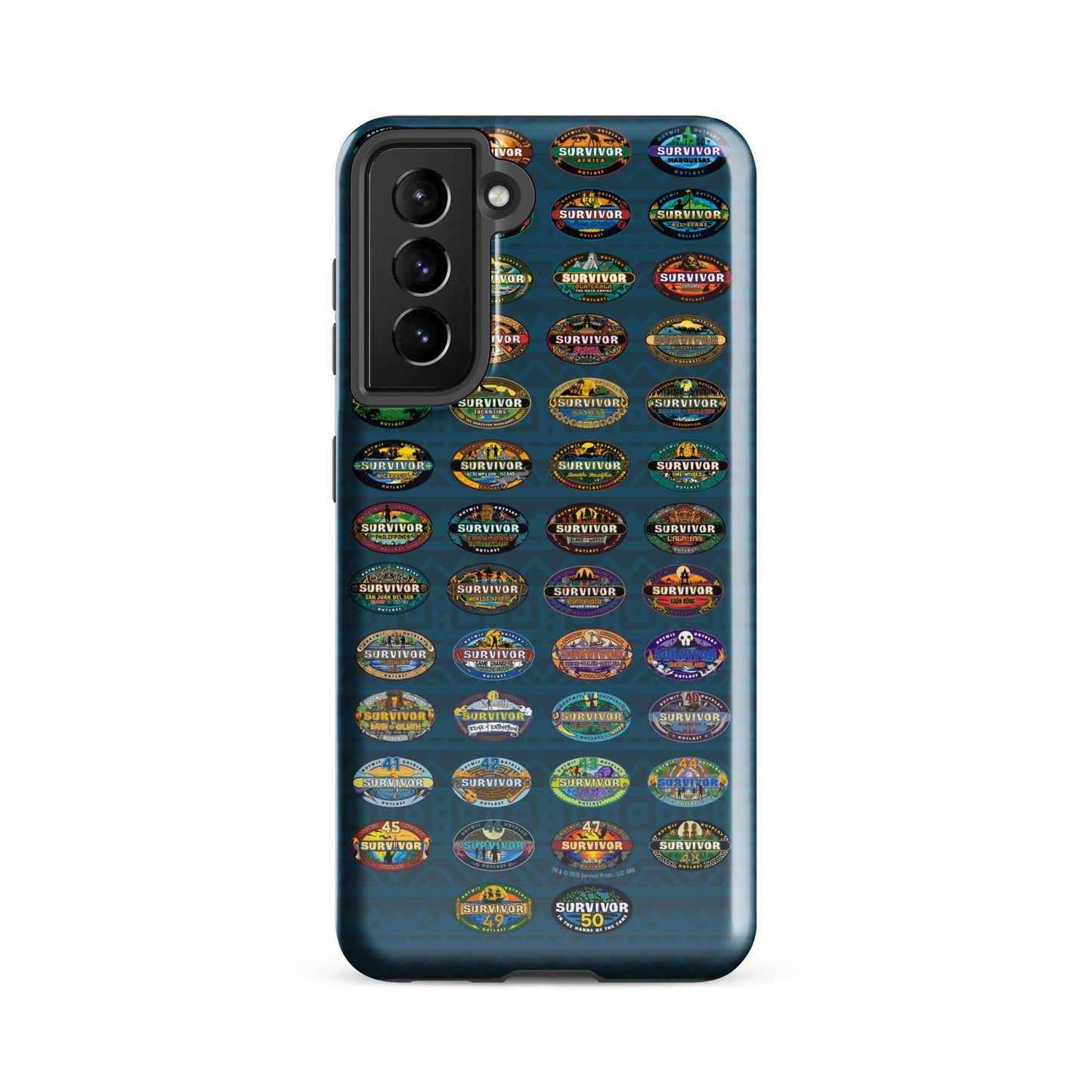Survivor Samsung Tough Phone Case 50 Seasons Logo - Paramount Shop