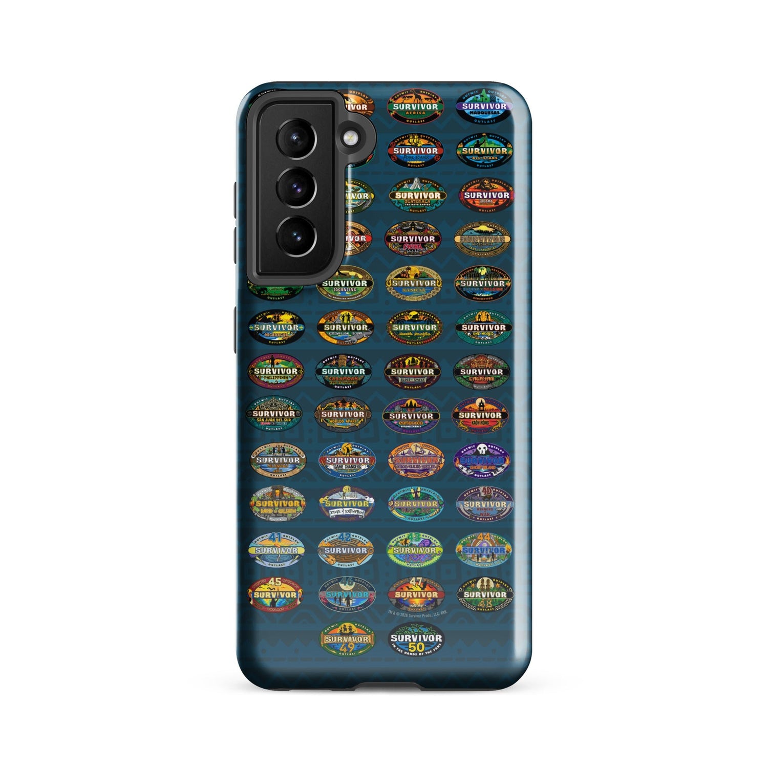 Survivor Samsung Tough Phone Case 50 Seasons Logo - Paramount Shop