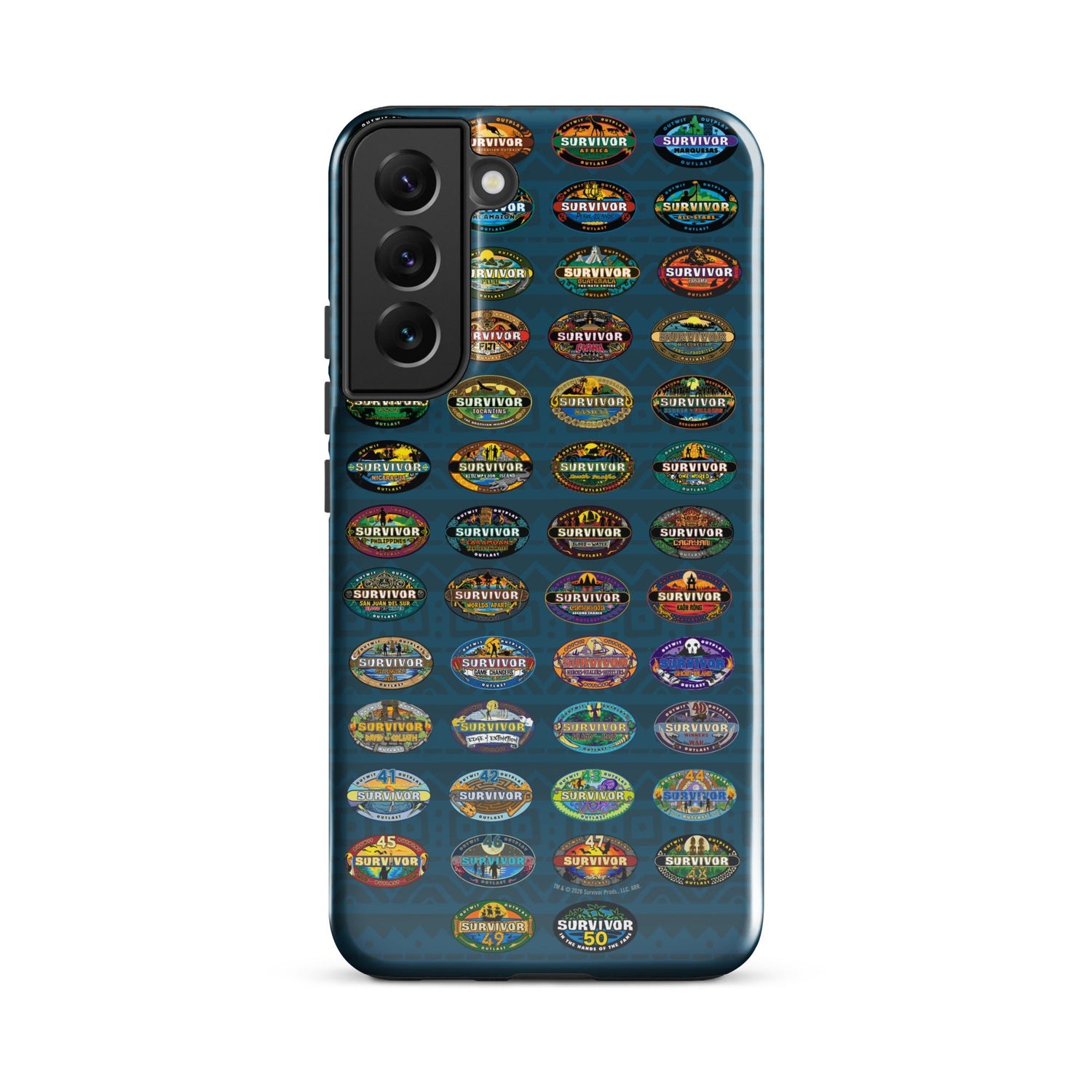 Survivor Samsung Tough Phone Case 50 Seasons Logo - Paramount Shop
