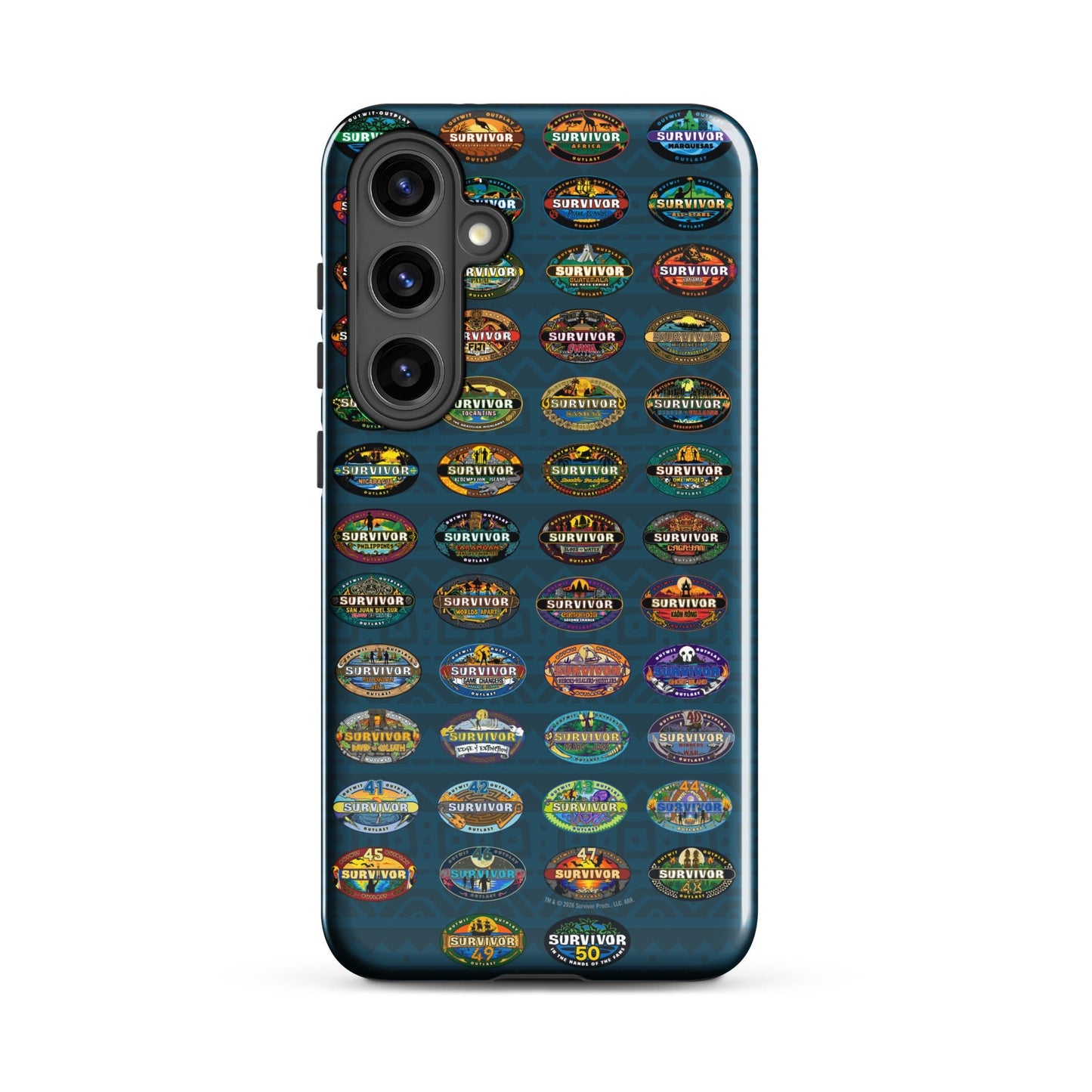 Survivor Samsung Tough Phone Case 50 Seasons Logo - Paramount Shop