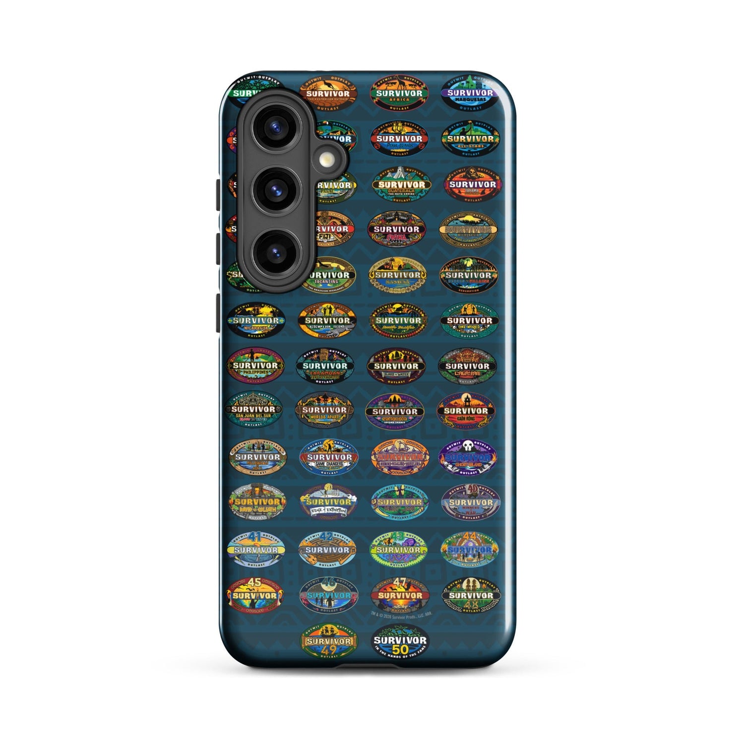 Survivor Samsung Tough Phone Case 50 Seasons Logo - Paramount Shop