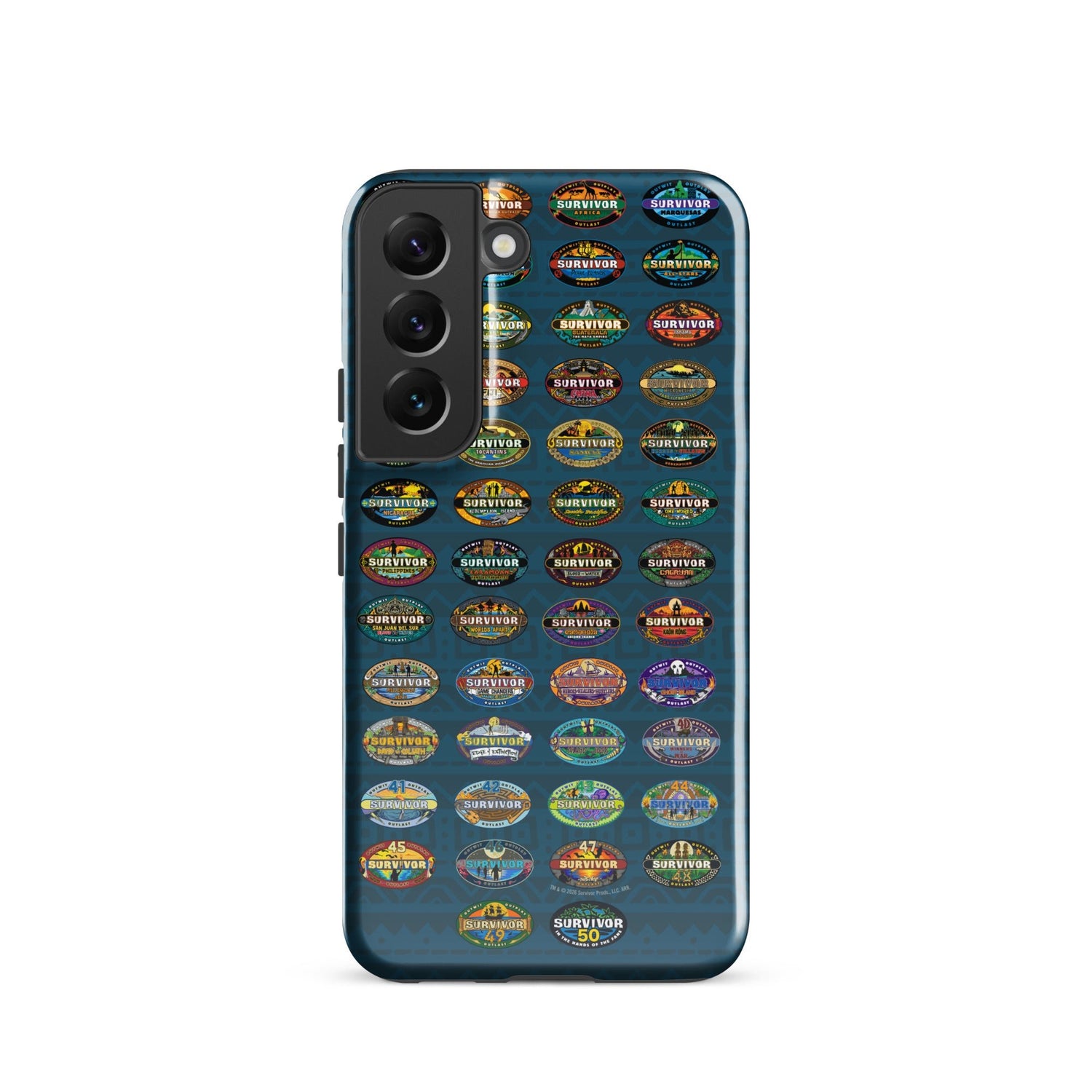 Survivor Samsung Tough Phone Case 50 Seasons Logo - Paramount Shop