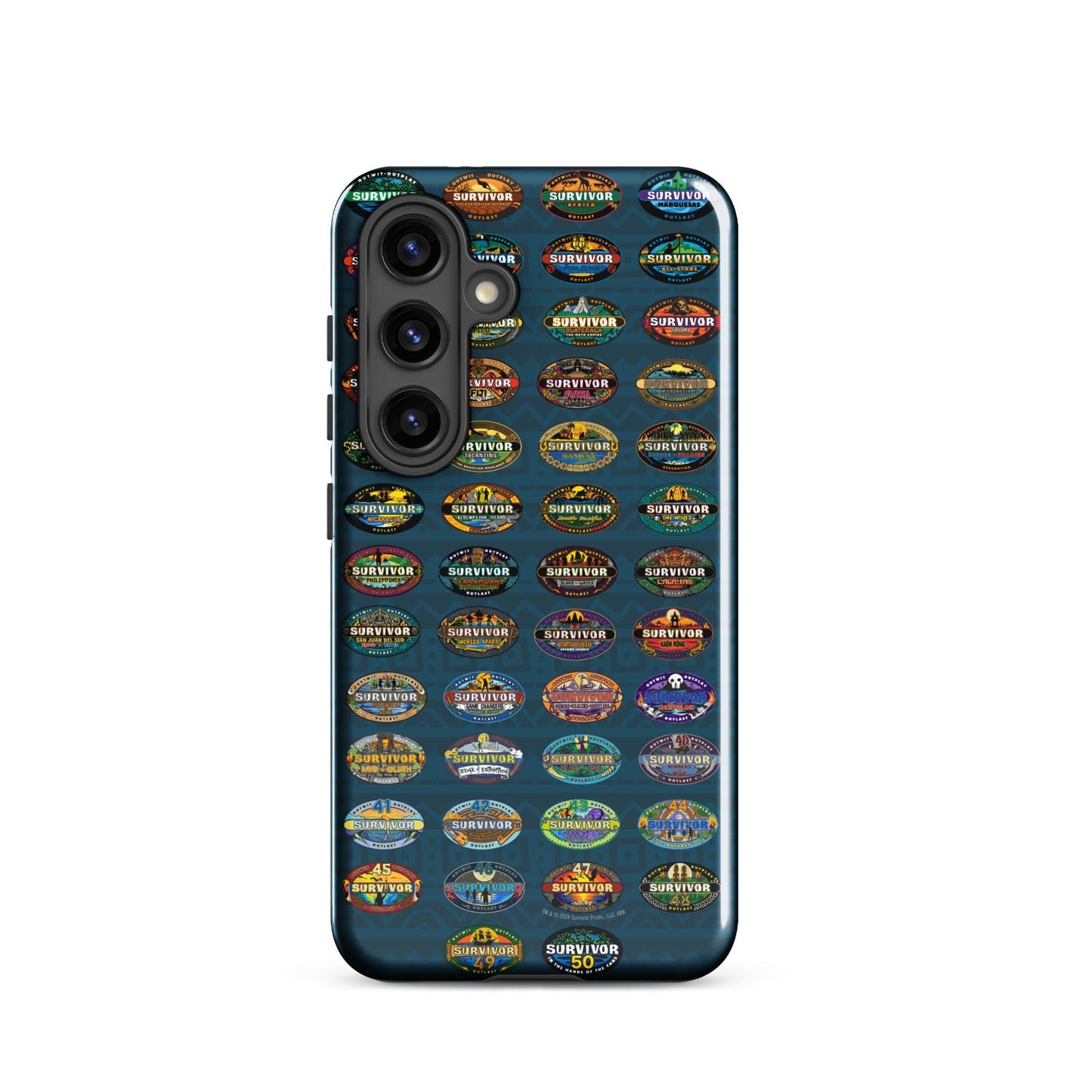 Survivor Samsung Tough Phone Case 50 Seasons Logo - Paramount Shop