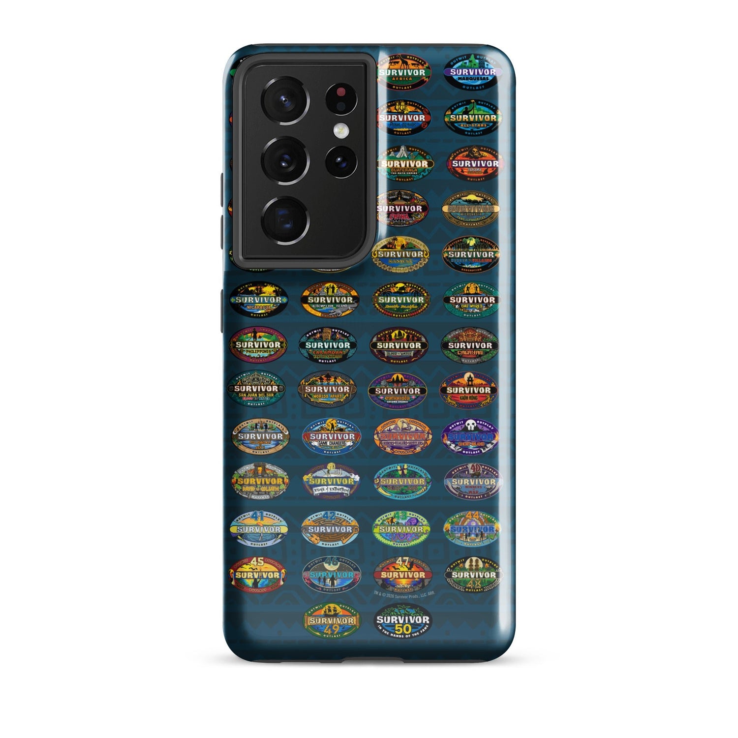 Survivor Samsung Tough Phone Case 50 Seasons Logo - Paramount Shop