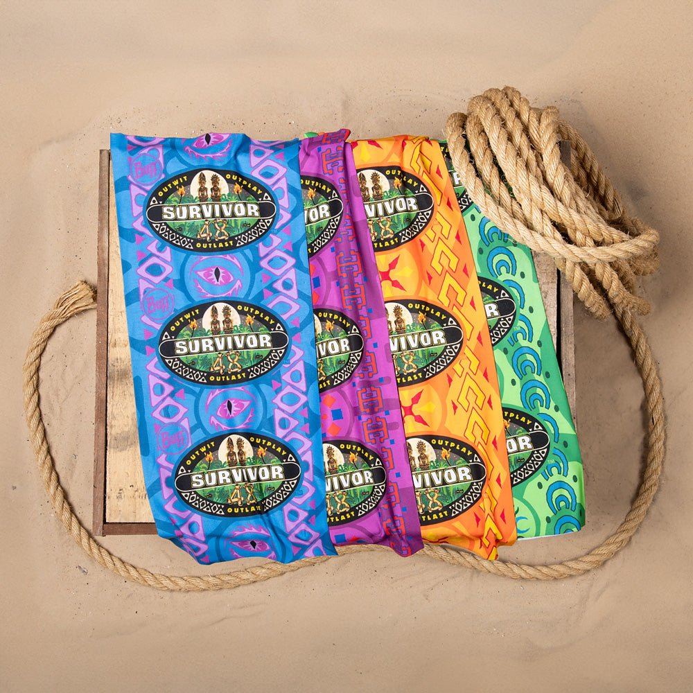 Survivor Season 48 Blue Merge Tribe BUFF® Headwear - Paramount Shop