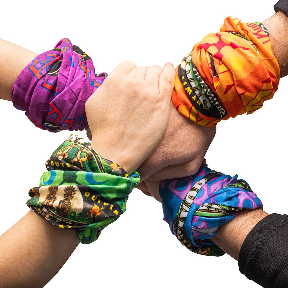 Survivor Season 48 Blue Merge Tribe BUFF® Headwear - Paramount Shop
