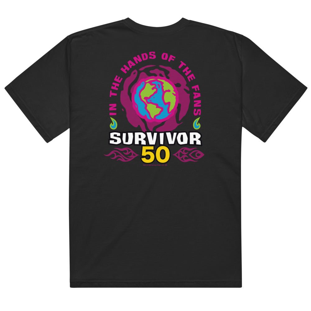 Survivor Season 50 Comfort Colors T-Shirt Earth Tribe - Paramount Shop