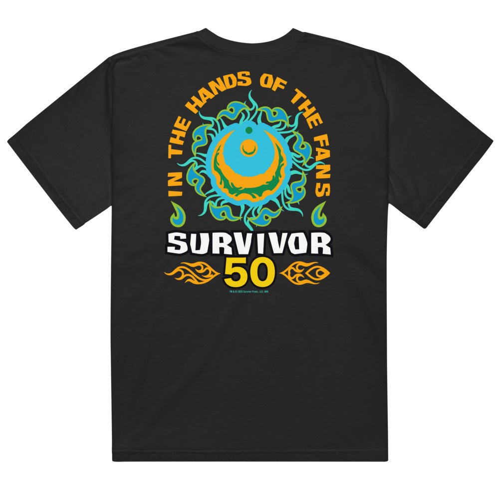 Survivor Season 50 Comfort Colors T-Shirt Moon Tribe - Paramount Shop