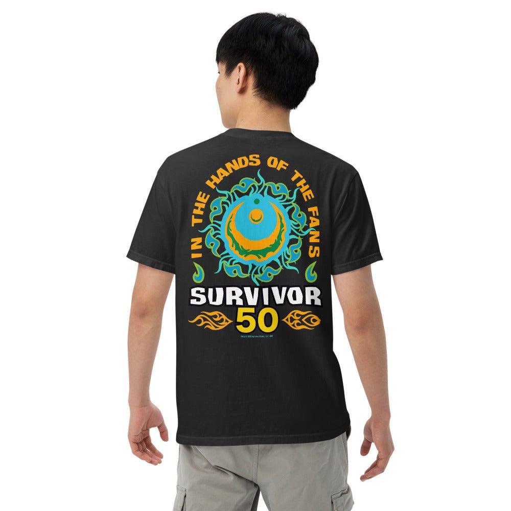 Survivor Season 50 Comfort Colors T-Shirt Moon Tribe - Paramount Shop