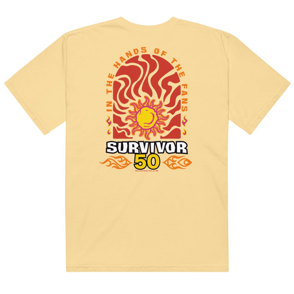 Survivor Season 50 Comfort Colors T-Shirt Sun Tribe - Paramount Shop