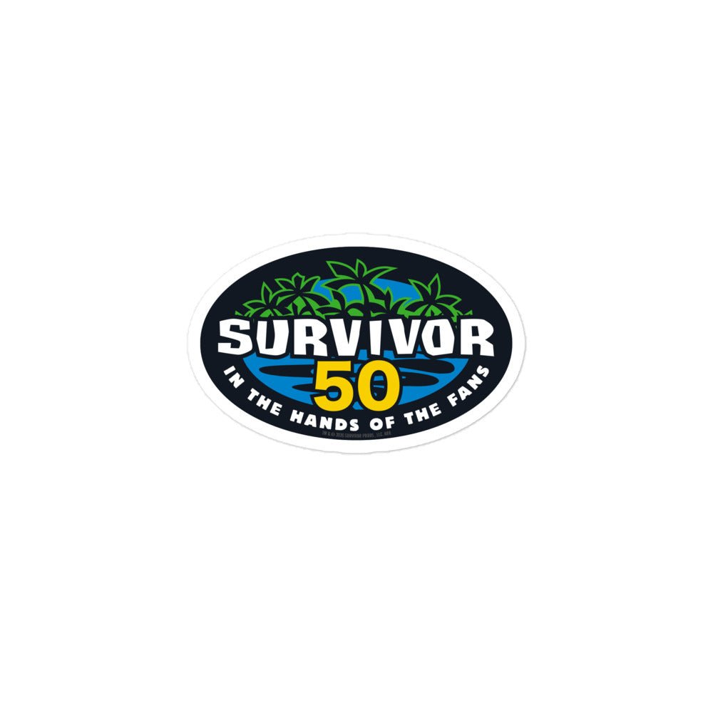 Survivor Sticker Season 50 - Paramount Shop