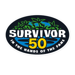 Survivor Sticker Season 50 - 5.5 in x 5.5 in