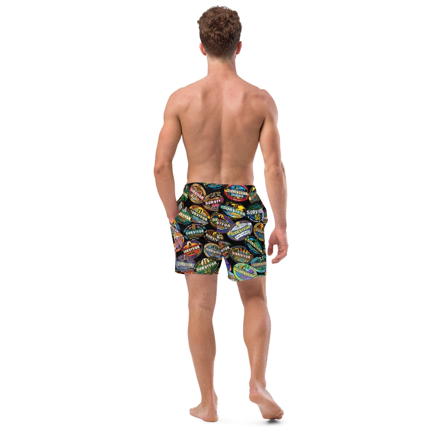 Survivor Swim Trunks Logo Toss - Paramount Shop