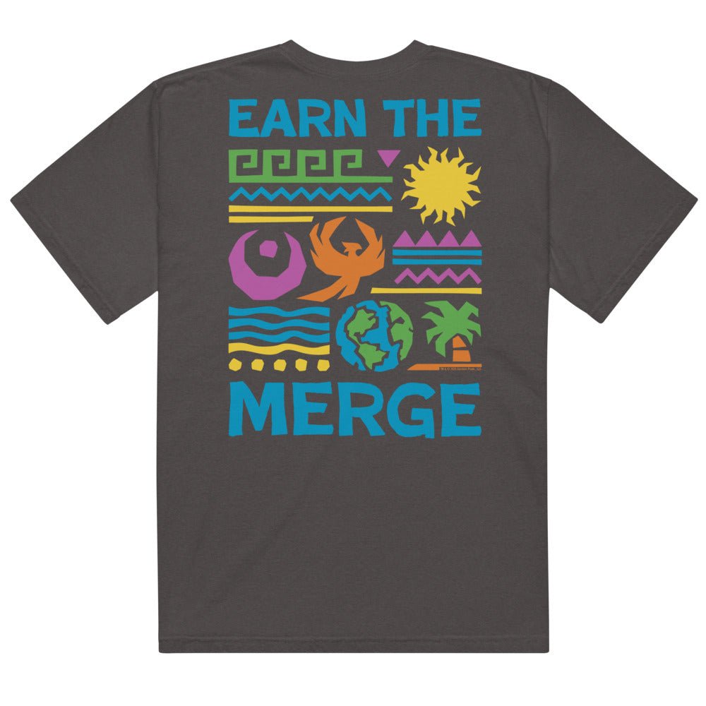 Survivor T-Shirt "Earn The Merge" Comfort Colors Bright - Paramount Shop