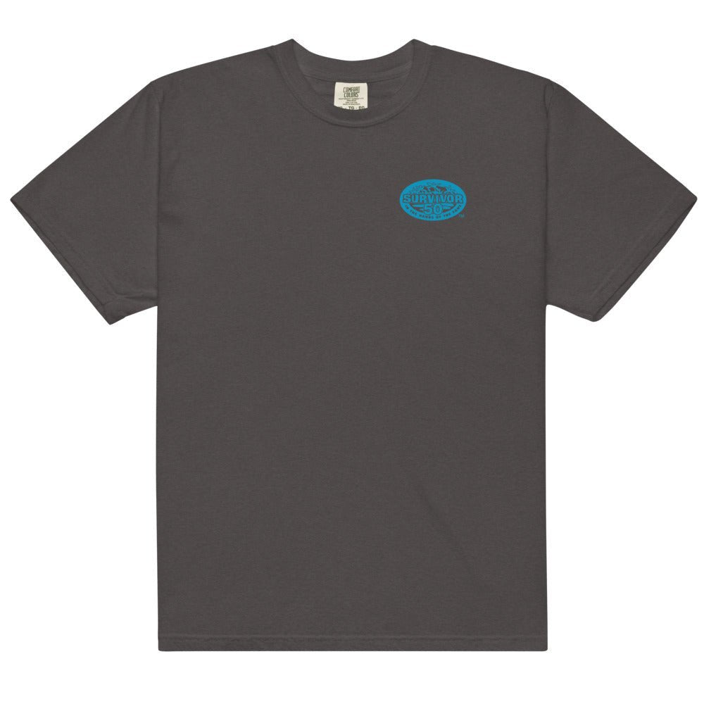 Survivor T-Shirt "Earn The Merge" Comfort Colors Bright - Paramount Shop