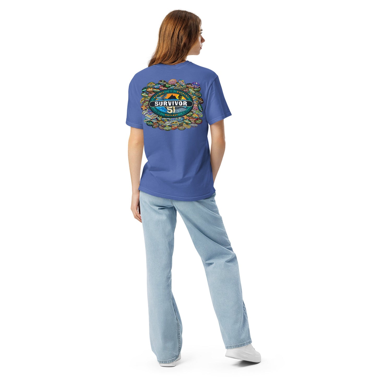 Survivor T-Shirt Season 51 Logo Collage - Paramount Shop