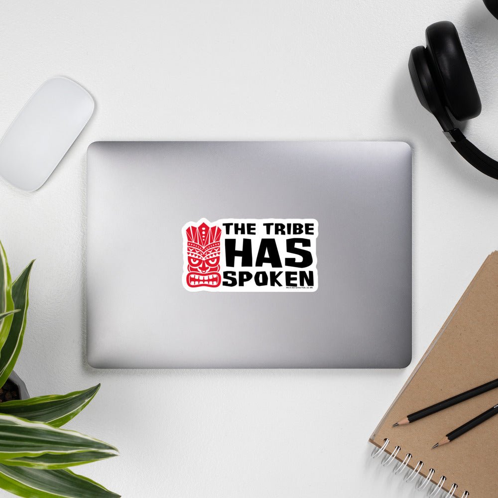Survivor The Tiki Has Spoken Die Cut Sticker - Paramount Shop