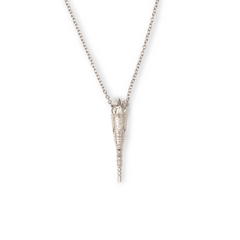 Survivor Fackelanhänger Halskette - Silver