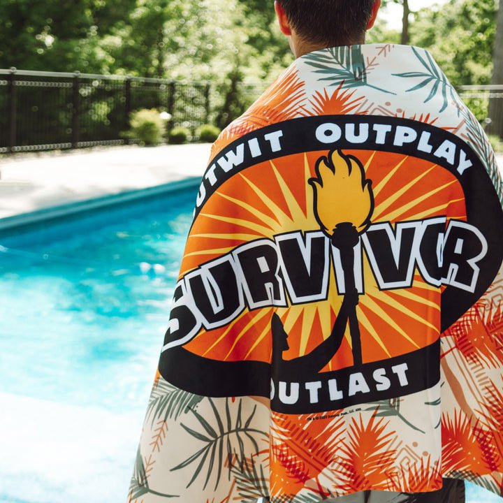 Survivor Tribal Print Beach Towel - Paramount Shop