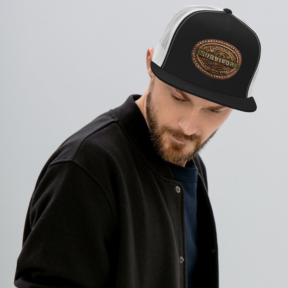Survivor Trucker Hat The Fire Still Burns - Paramount Shop