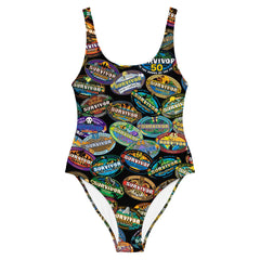 Survivor Women’s One-Piece Swimsuit Logo Toss - XS