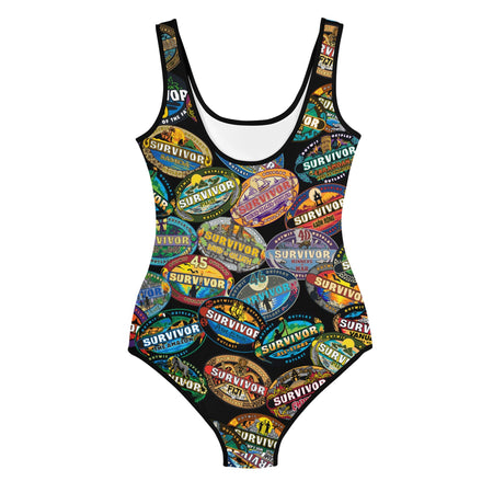 Survivor Youth One - Piece Swimsuit Logo Toss - Paramount Shop