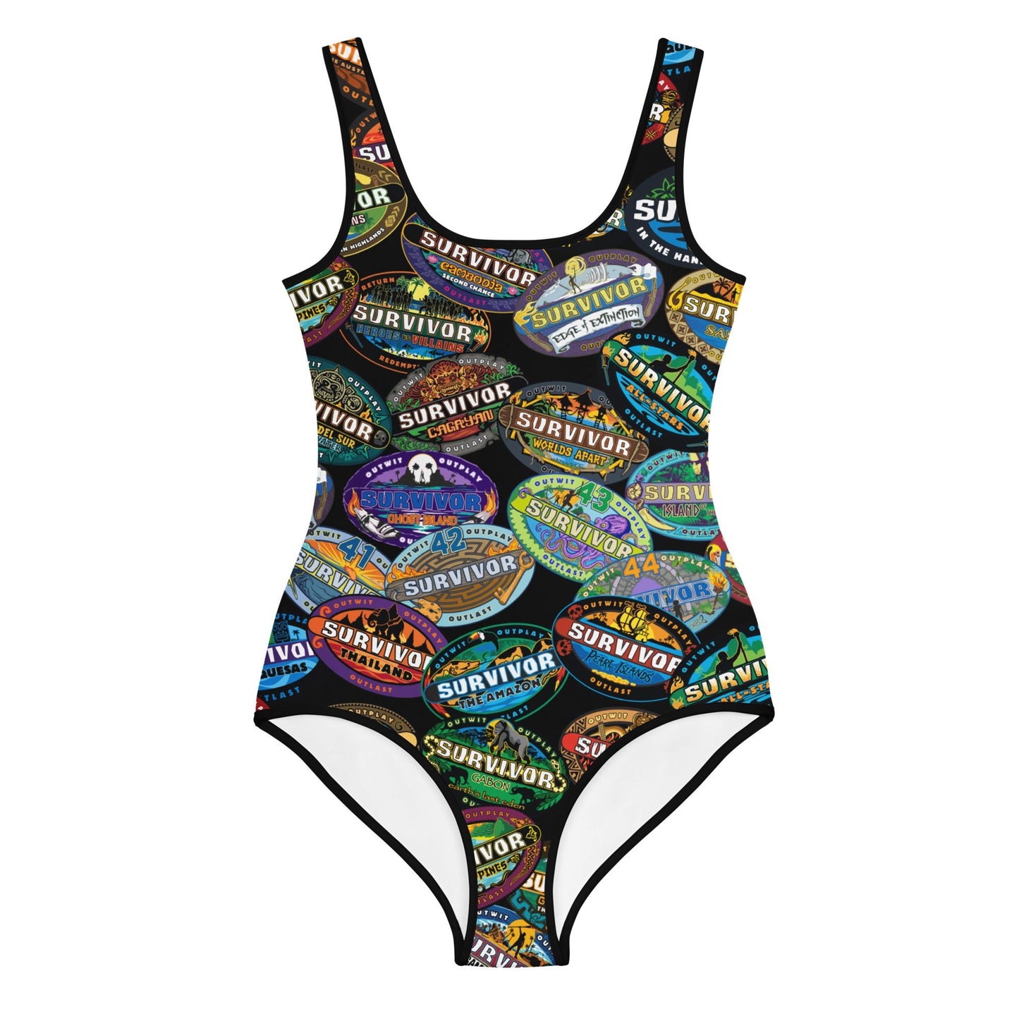 Survivor Youth One - Piece Swimsuit Logo Toss - Paramount Shop