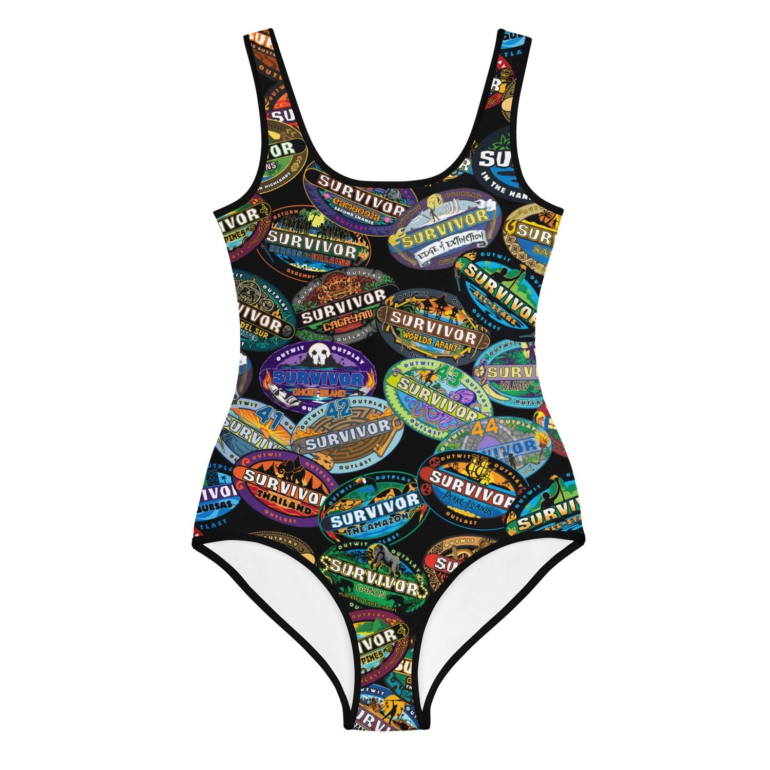 Survivor Youth One - Piece Swimsuit Logo Toss - Paramount Shop