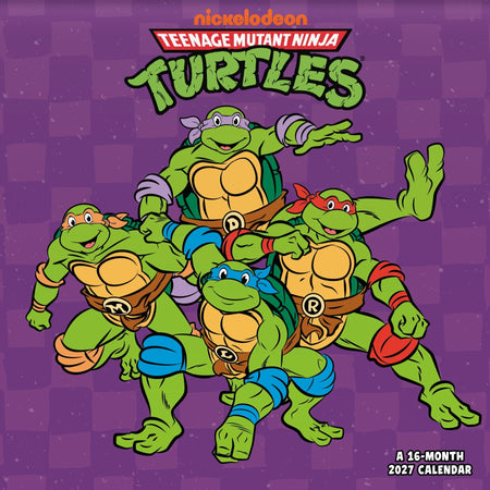 Teenage Mutant Ninja Turtles 2027 Wall Calendar - Paramount Shop