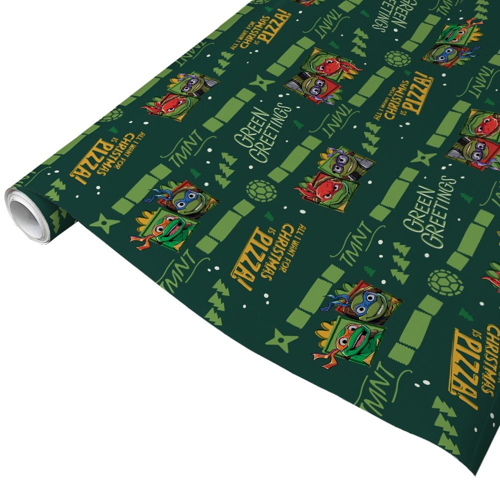 Teenage Mutant Ninja Turtles Christmas Wrapping Paper - Paramount Shop