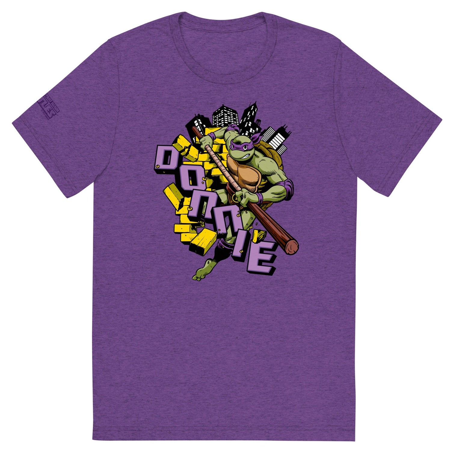 Teenage Mutant Ninja Turtles Donnie Unisex Tri - Blend T - Shirt - Paramount Shop