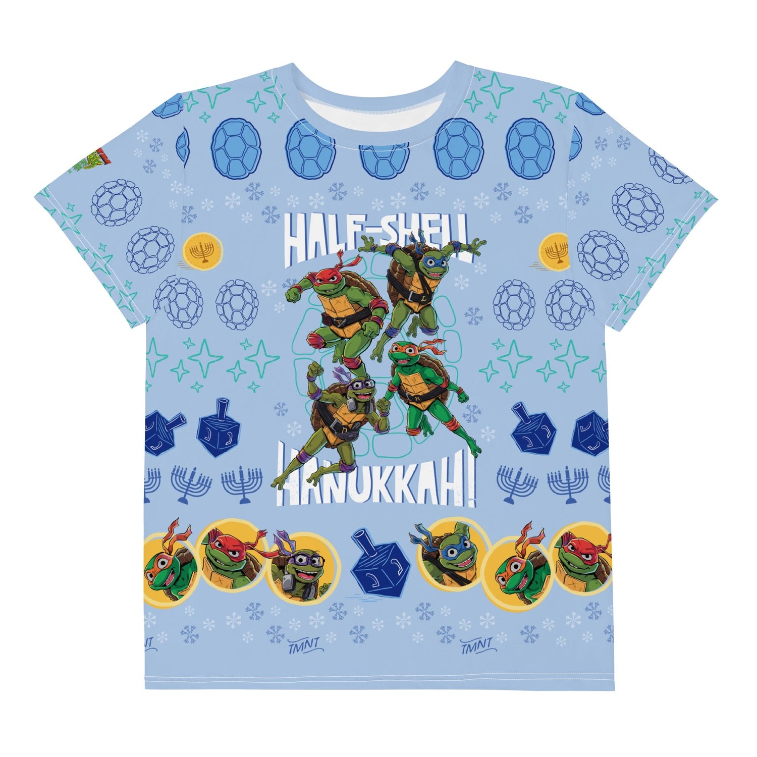 Teenage Mutant Ninja Turtles Hanukkah Kids T - shirt - Paramount Shop
