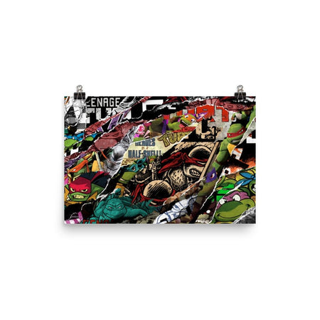 Teenage Mutant Ninja Turtles Heroes Premium Matte Paper Poster - Paramount Shop
