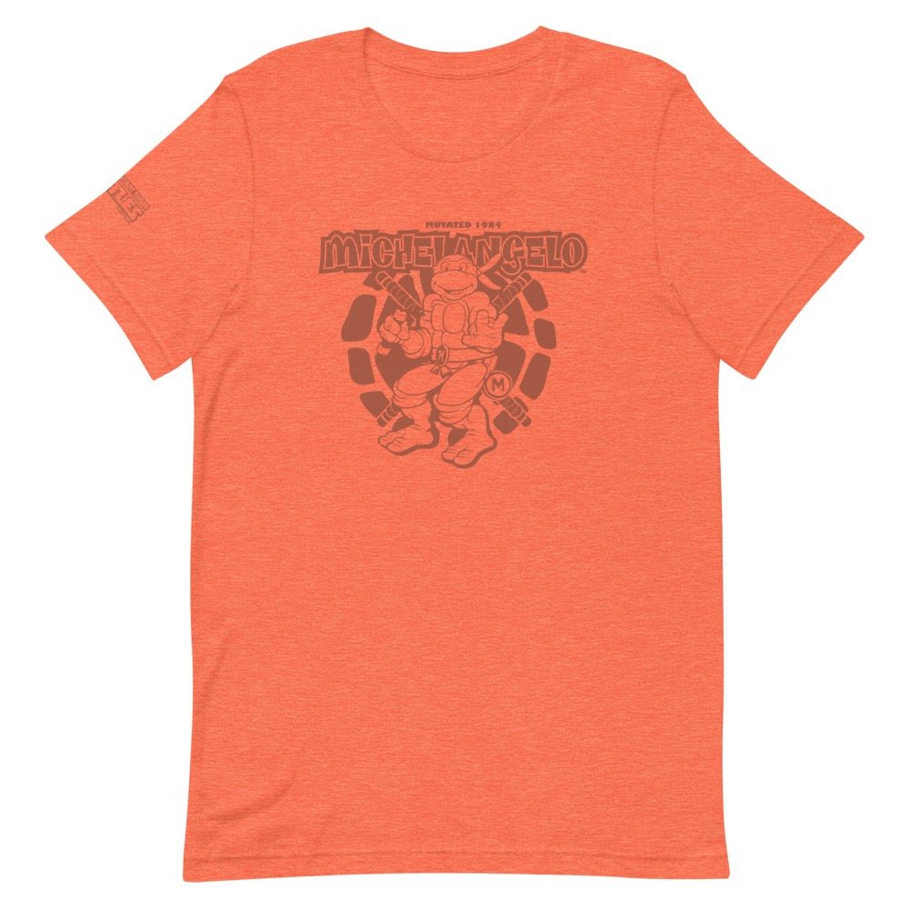 Teenage Mutant Ninja Turtles Michelangelo Adult Short Sleeve T - Shirt - Paramount Shop