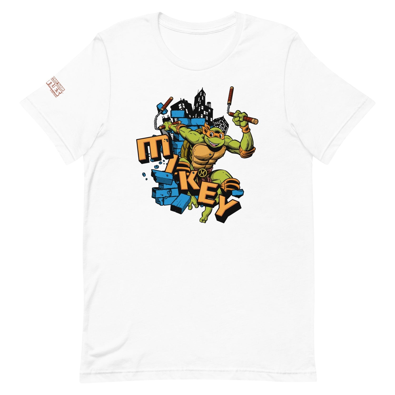 Teenage Mutant Ninja Turtles Mikey Adult Short Sleeve T - Shirt - Paramount Shop