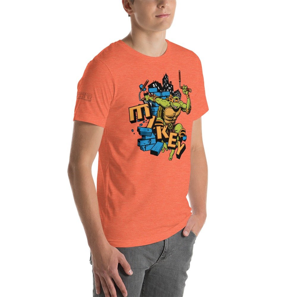 Teenage Mutant Ninja Turtles Mikey Adult Short Sleeve T - Shirt - Paramount Shop