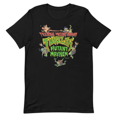 Teenage Mutant Ninja Turtles: Mutant Mayhem As Seen On American Ninja Warriors T-Shirt - Black / SM