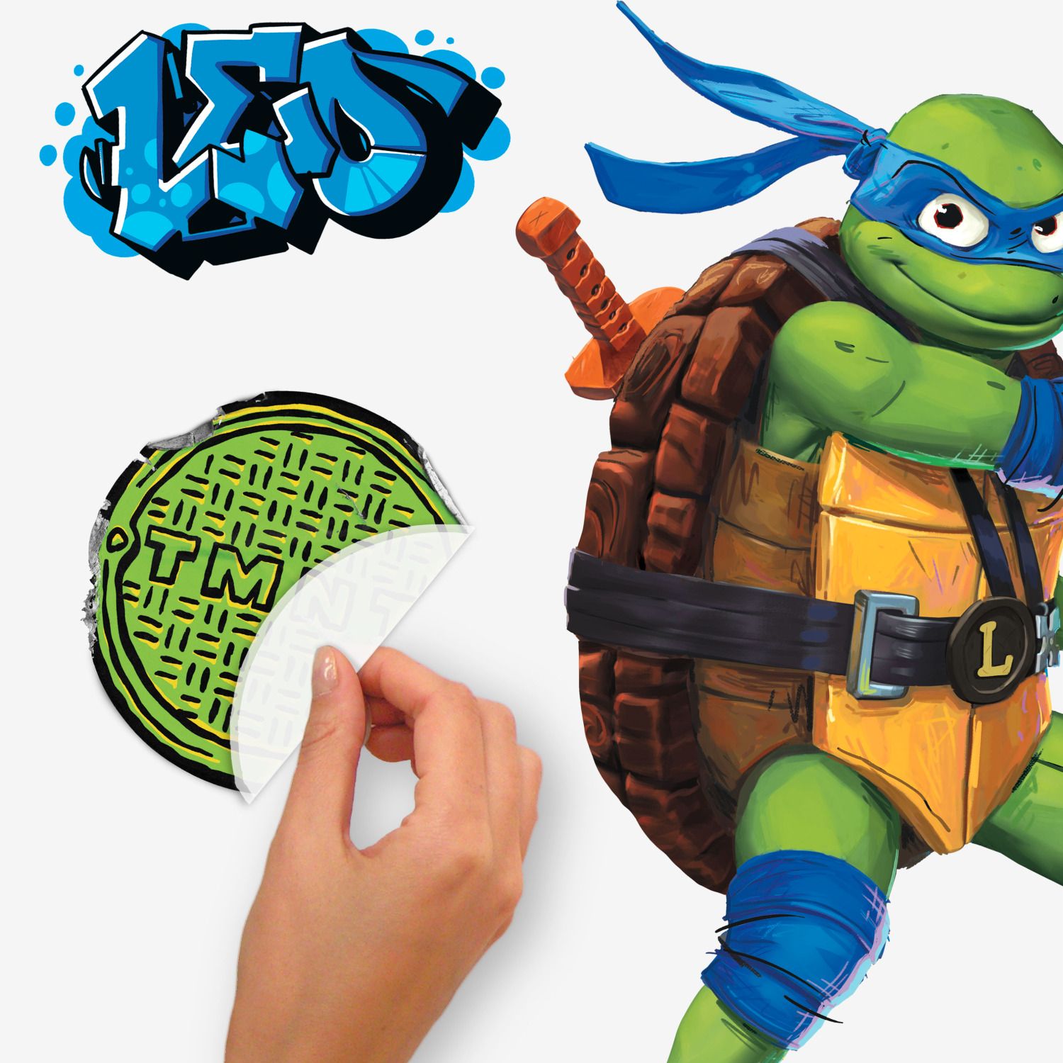 Teenage Mutant Ninja Turtles: Mutant Mayhem Characters Wall Decals - Paramount Shop