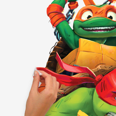 Teenage Mutant Ninja Turtles: Mutant Mayhem Group Giant Wall Decals - Paramount Shop