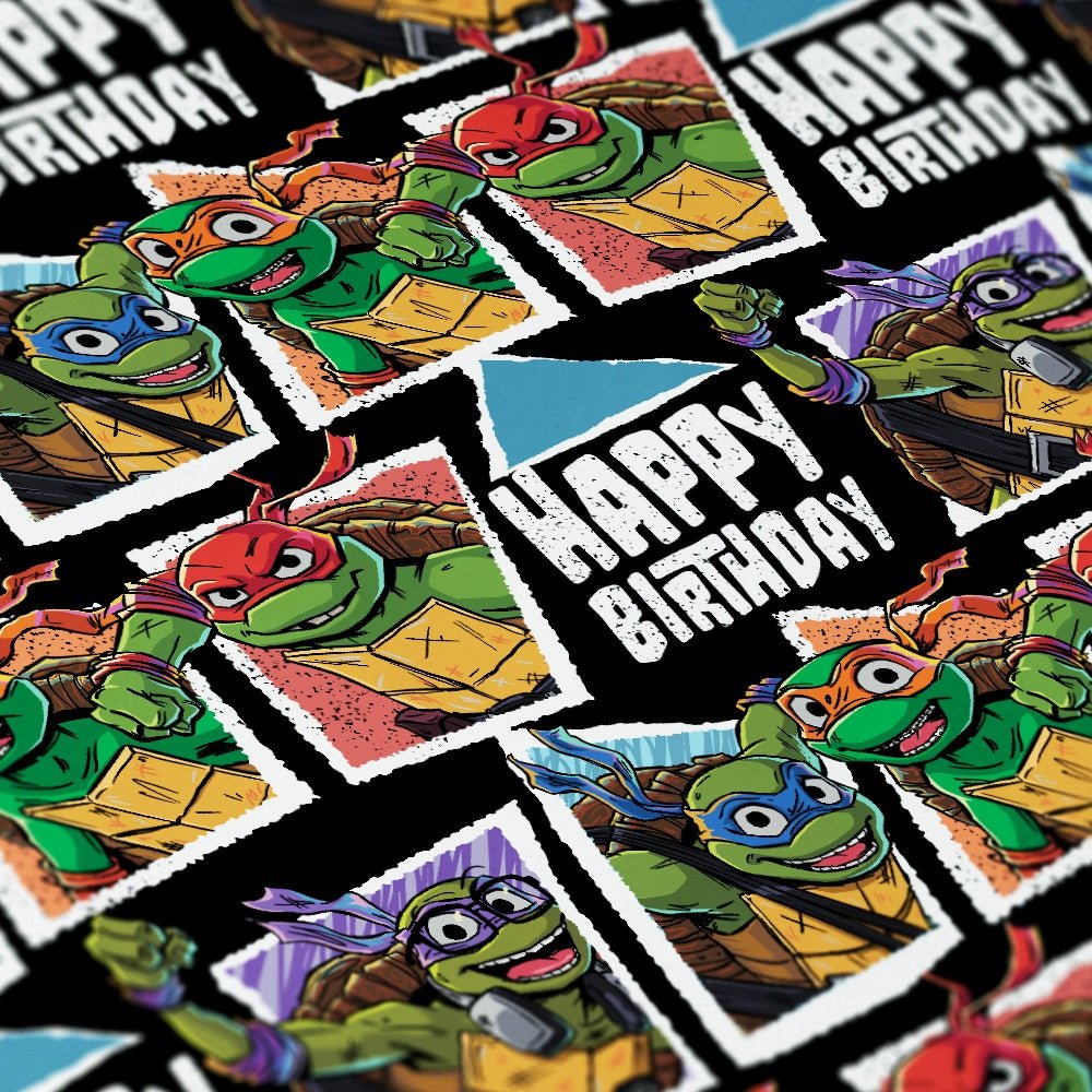 Teenage Mutant Ninja Turtles: Mutant Mayhem Happy Birthday Pattern ...