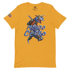 Teenage Mutant Ninja Turtles: Mutant Mayhem Mondo Gecko T-shirt - Senf / Sm