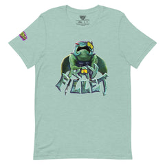 Teenage Mutant Ninja Turtles: Mutant Mayhem Rochenfilet-T-Shirt - Heather Prism Staubblau / Sm