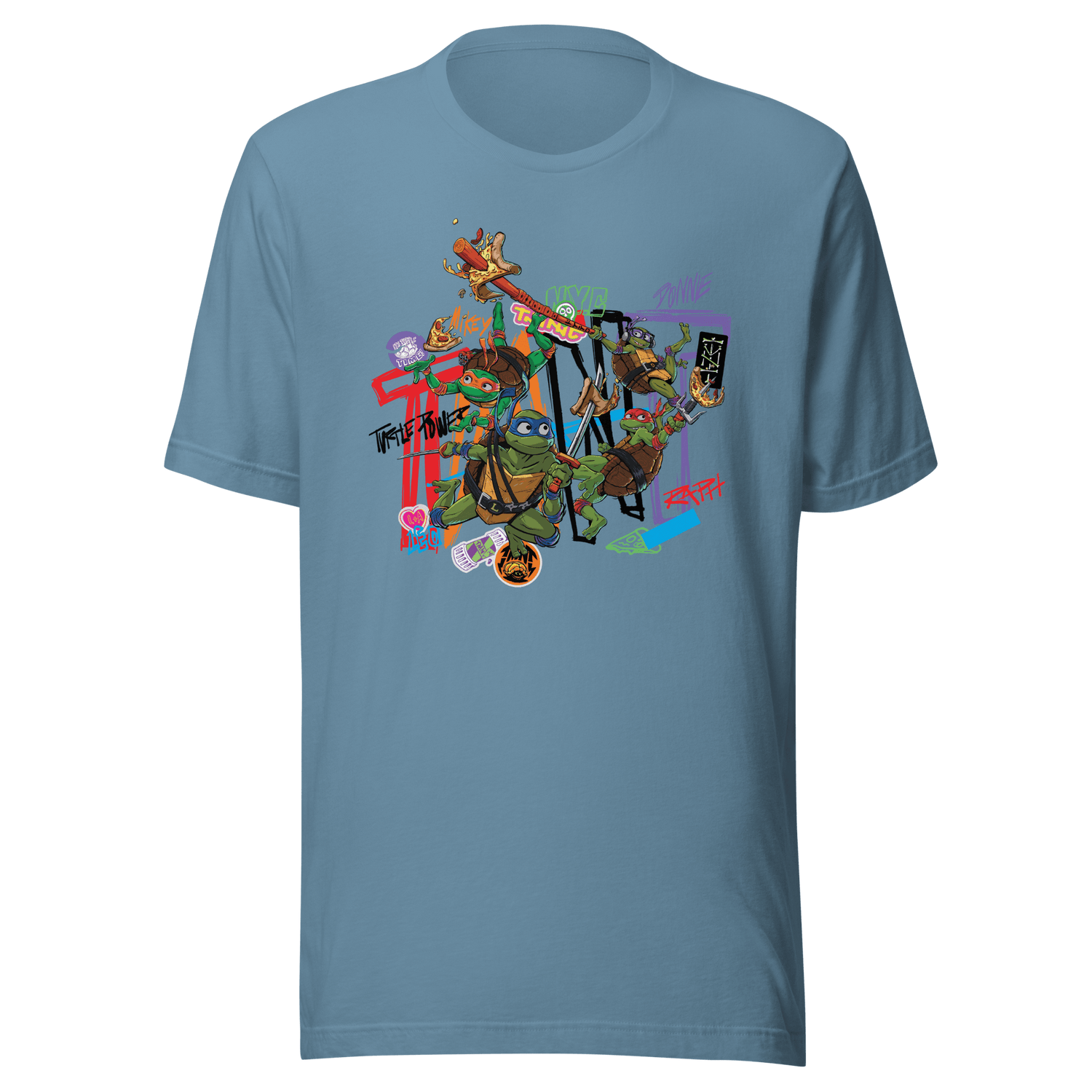 Teenage Mutant Ninja Turtles: Mutant Mayhem Turtle Power Adult Short Sleeve T - Shirt - Paramount Shop