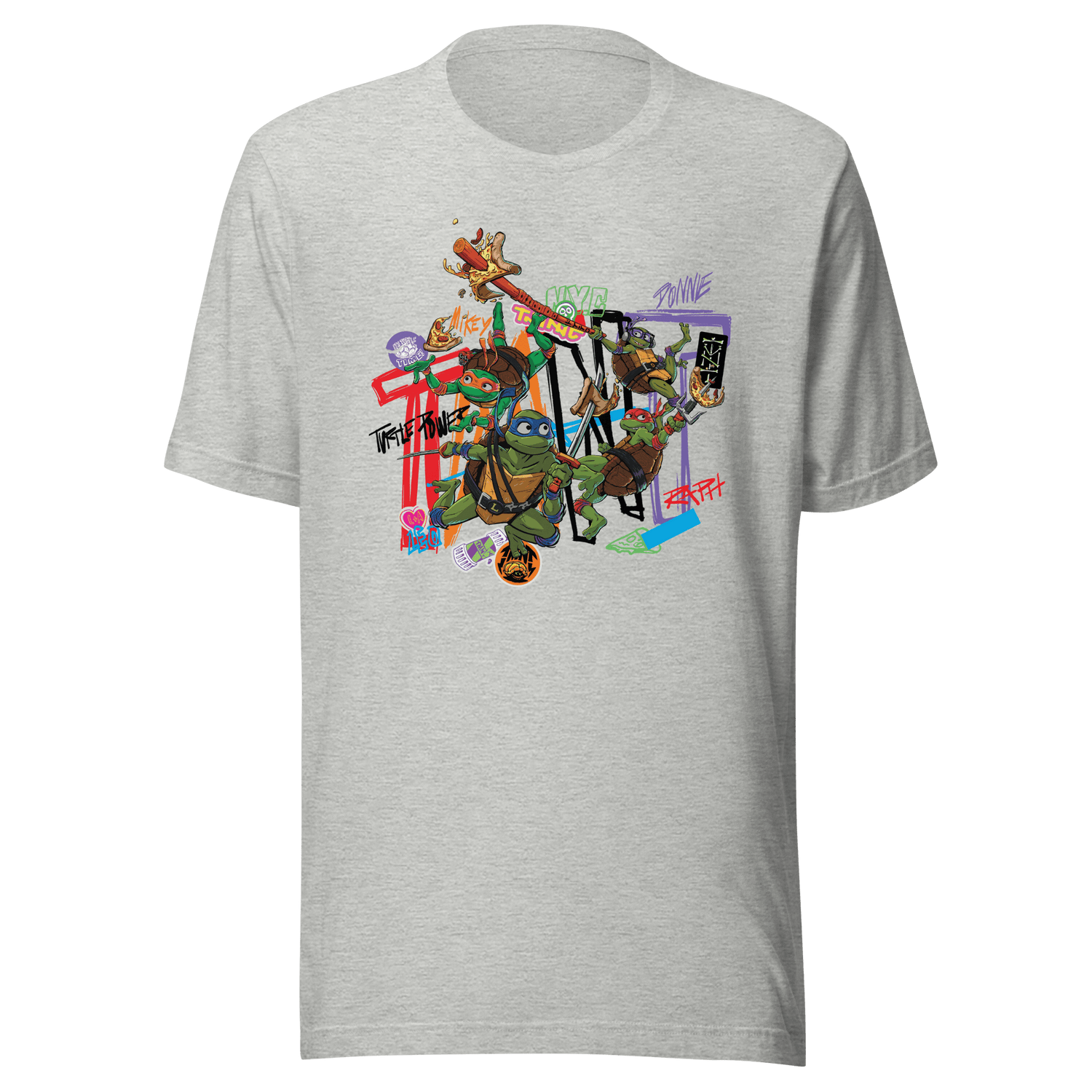 Teenage Mutant Ninja Turtles: Mutant Mayhem Turtle Power Adult Short Sleeve T - Shirt - Paramount Shop