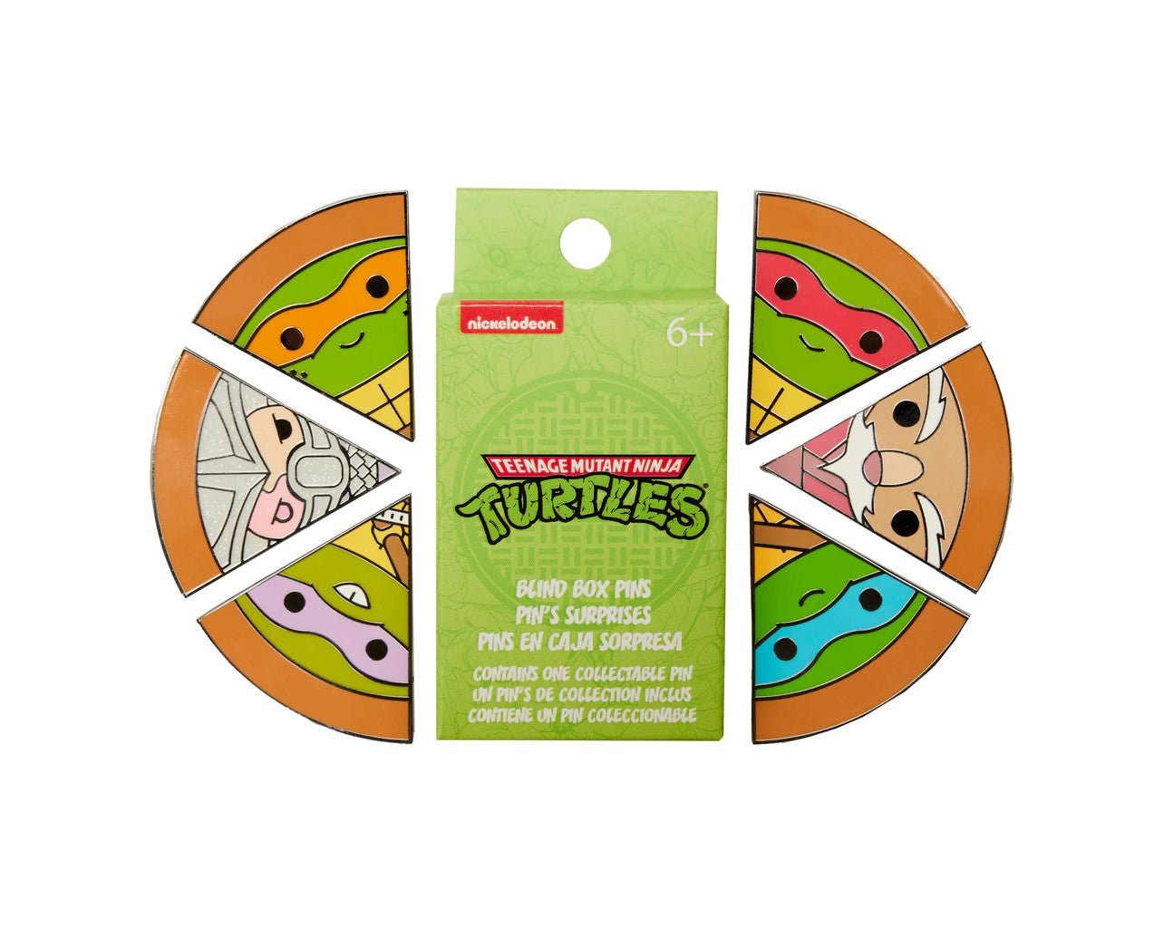 Teenage Mutant Ninja Turtles Pizza Slices Blind Box Pins