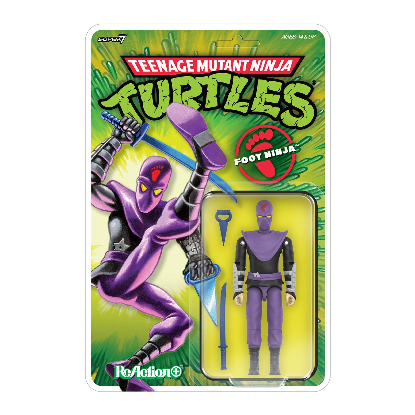 Teenage Mutant Ninja Turtles Foot Ninja figure front view