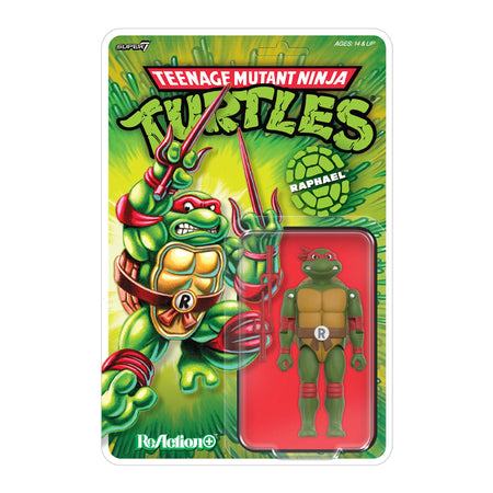 Teenage Mutant Ninja Turtles Raphael ReAction+ Figure