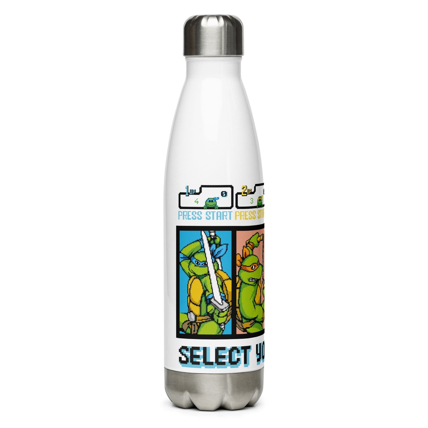 Teenage Mutant Ninja Turtles Select Your Turtles Stainless Steel Water Bottle - Paramount Shop