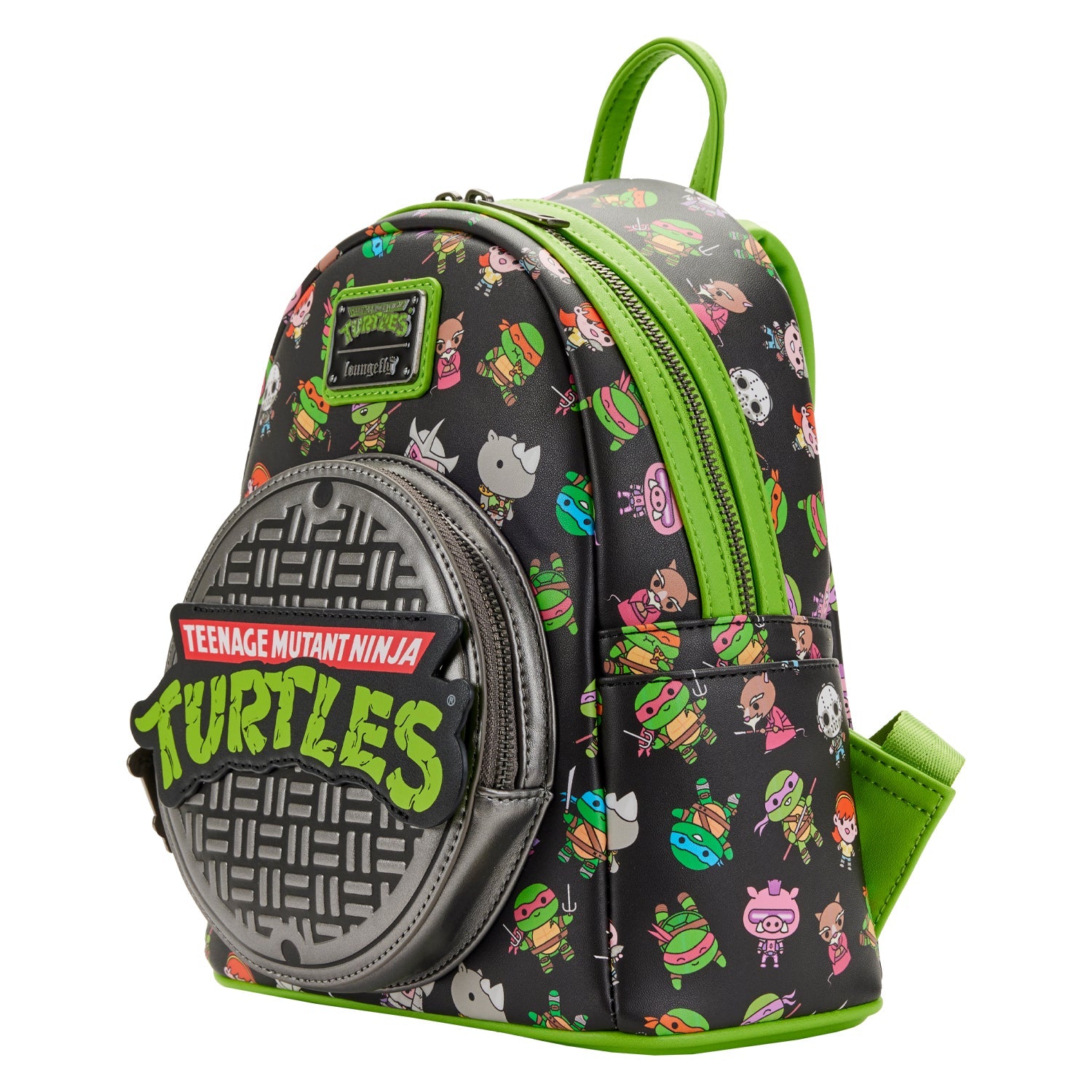Teenage Mutant Ninja Turtles Sewer Cap AOP Mini Backpack Paramount Shop